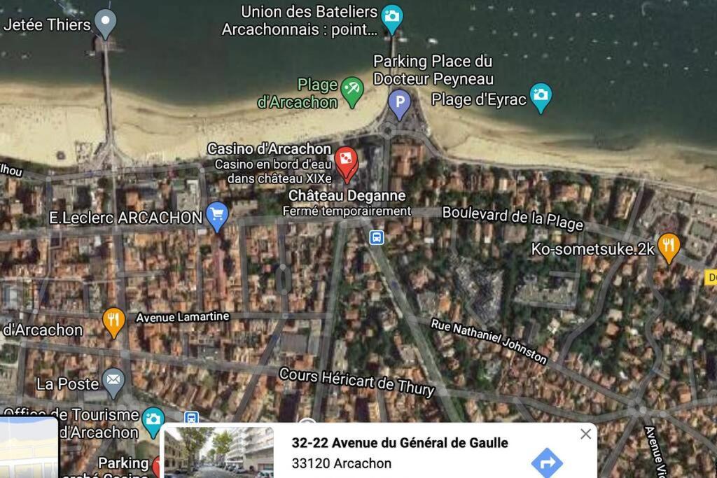 T2 Full Centre At 7 Min From The Beach Arcachon Luaran gambar